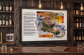 Vintage 1915 Motorcycle Fine Art Poster — Illustrated Historic Bike Print