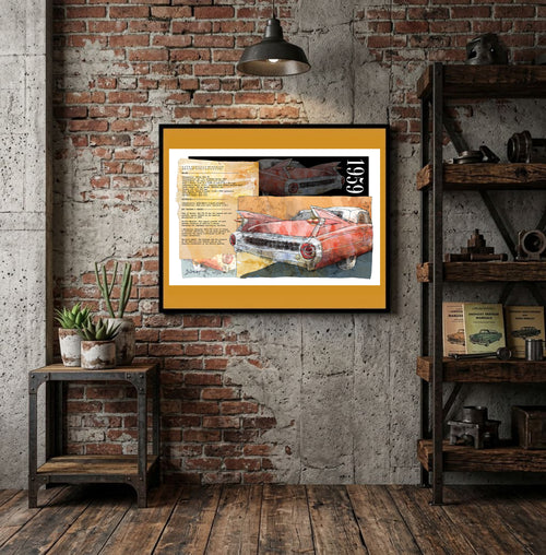 Cadillac Eldorado 1959 — Art Print.