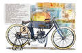 Harley-Davidson Board Track Racer 1916 — Art Print.