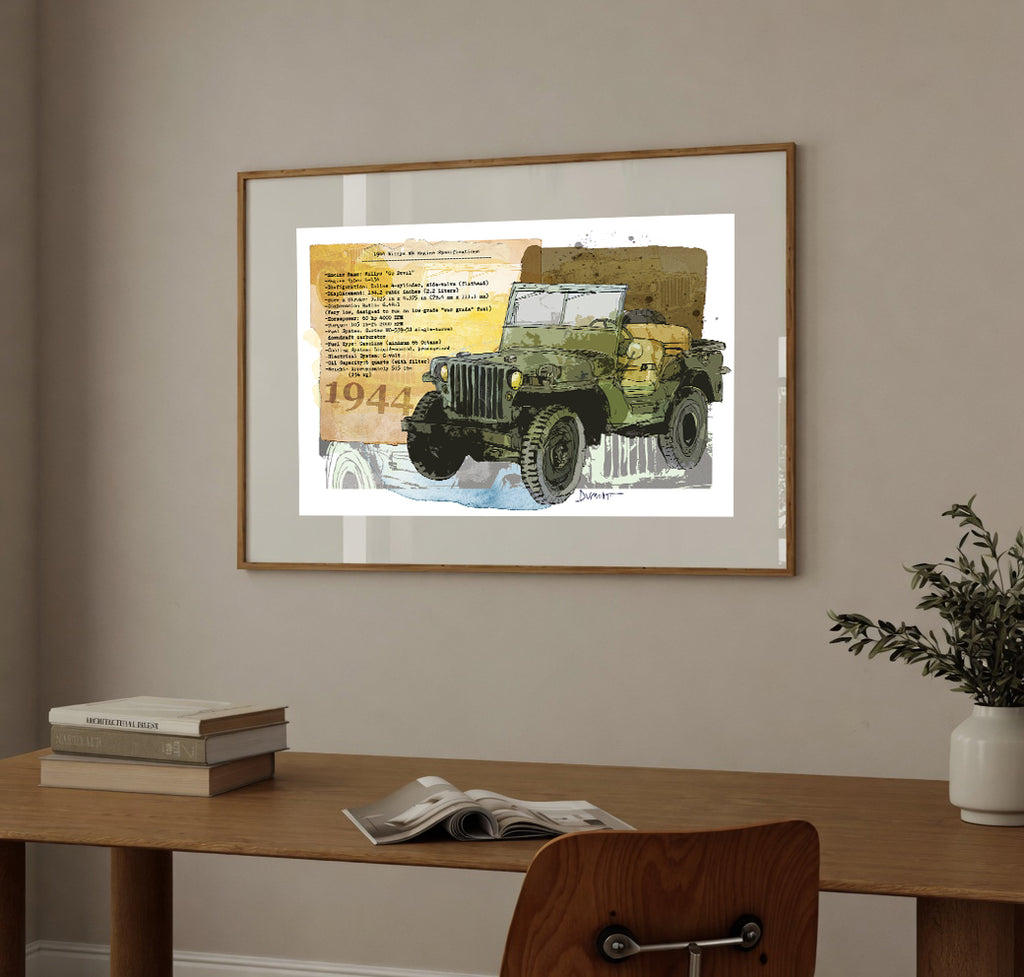 Willys 1944 — Art Print.