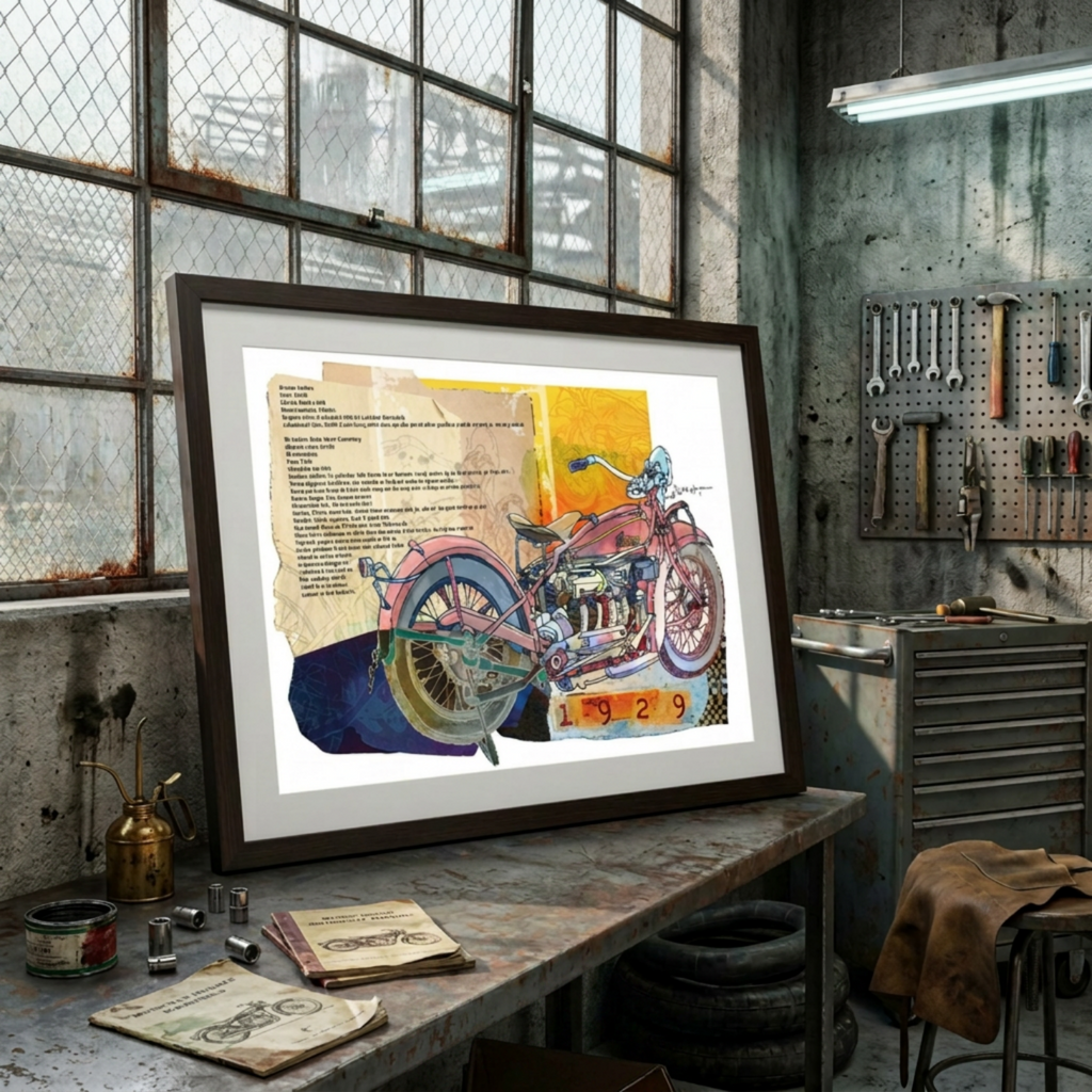Indian 1929 Series 402 — Art Print.
