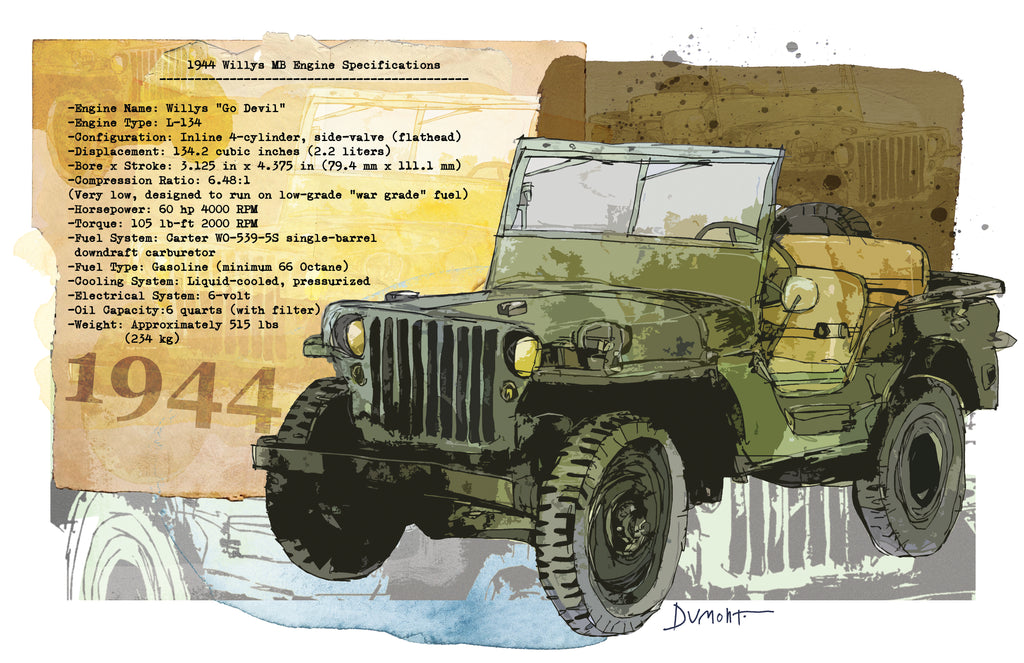 Willys 1944 — Art Print.