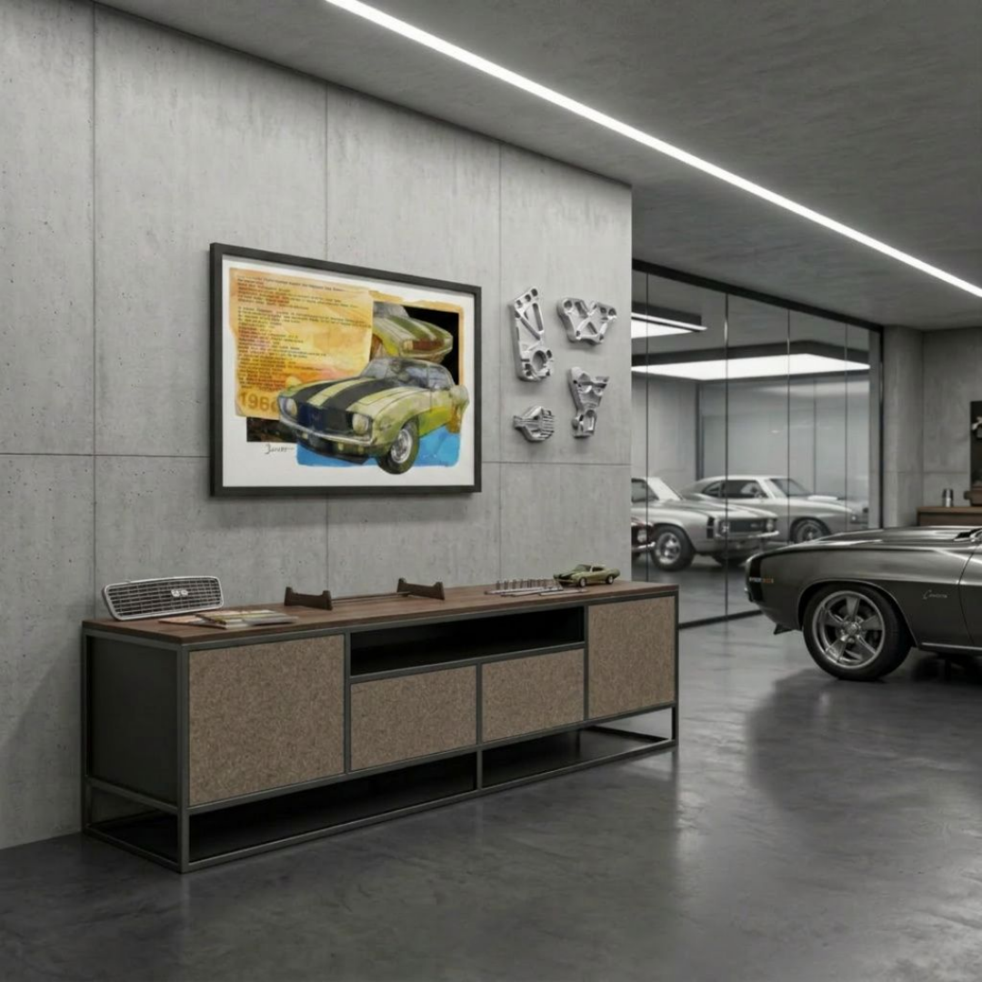 Chevrolet Camaro 1969 SS — Art Print.