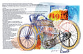 Harley-Davidson Board Track Racer 1916 — Art Print.