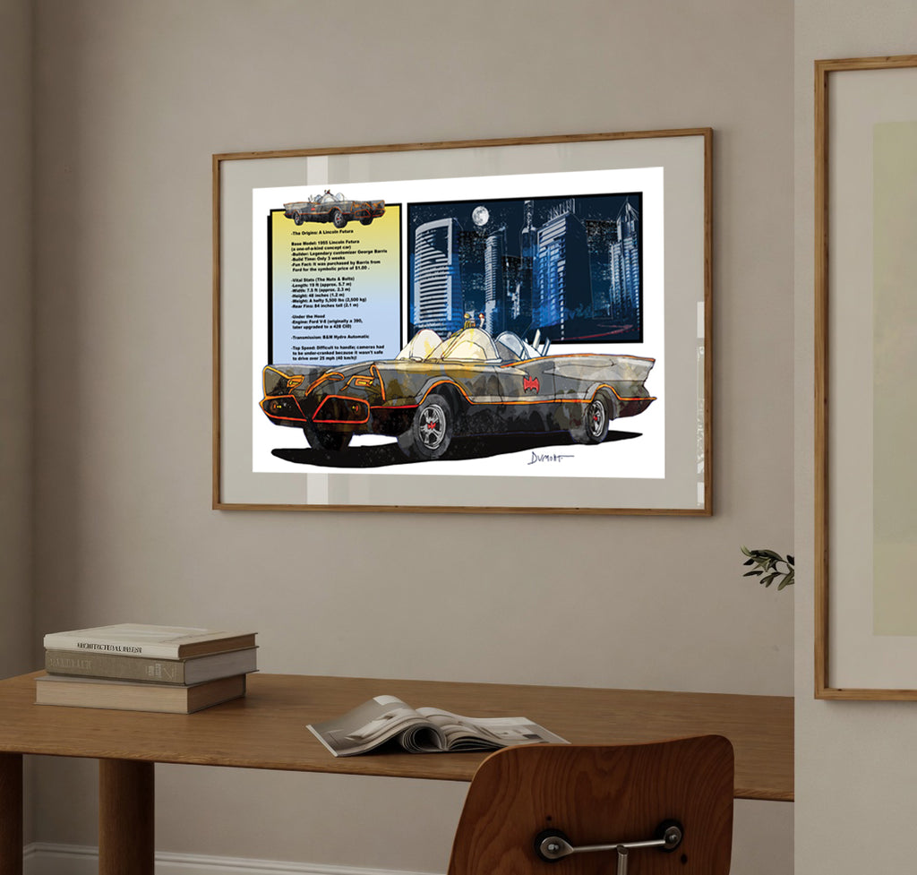 Batimóvil 1966 — Art Print.