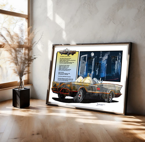 Batimóvil 1966 — Art Print.